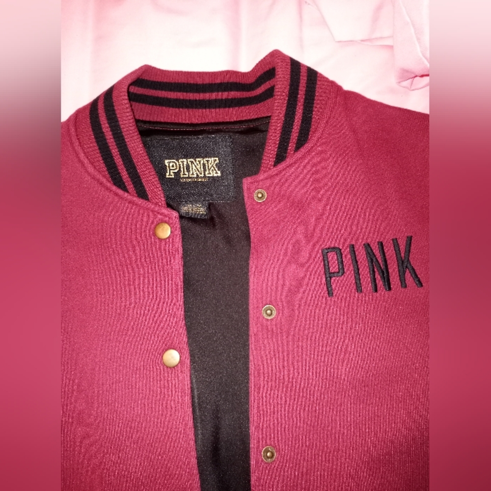 Victoria's Secret Pink jacket size Xs! Super cute - Picture 3 of 5